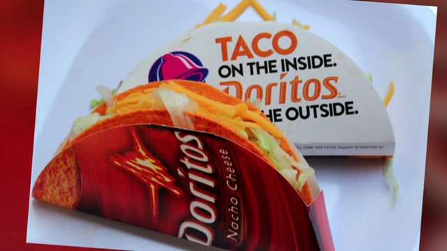 Taco Bell's Doritos Locos Tacos. 