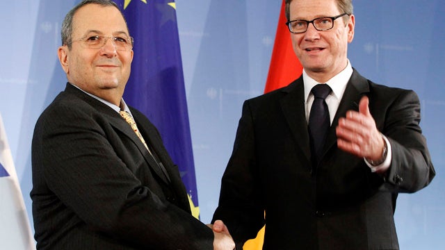 Ehud Barak, Guido Westerwelle 