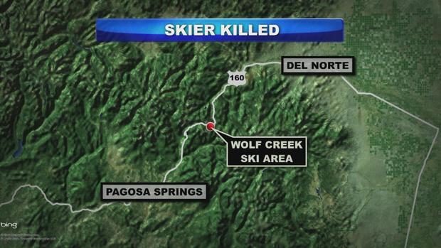 Skier Killed Map 
