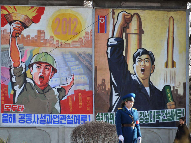 North Korean propaganda posters 