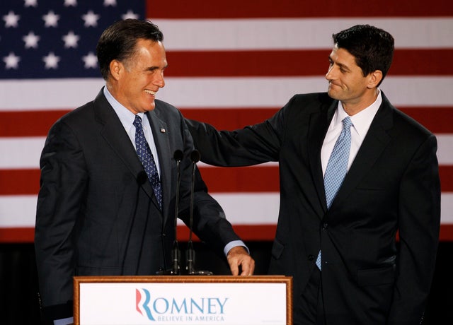 Mitt Romney and Paul Ryan 