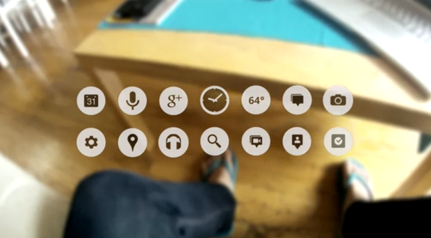 Google's Project Glass icons 