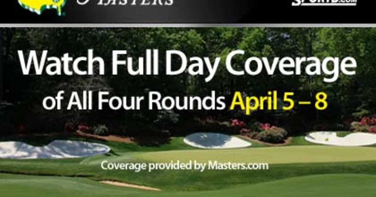 WATCH: Live Masters Coverage - CBS Chicago