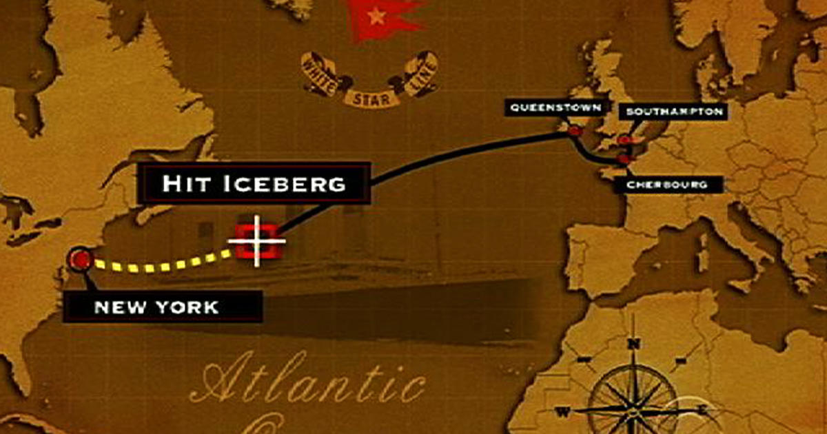 Cruise retraces Titanic's route, 100 years later - CBS News