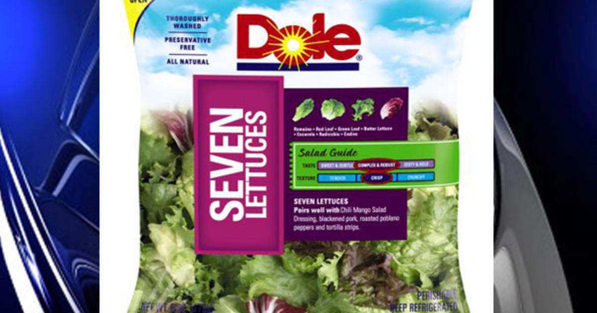 Dole Recalls Thousands Of Bags Of Salad CBS Miami