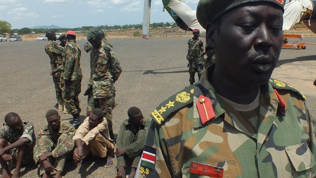 South Sudan, soldiers 