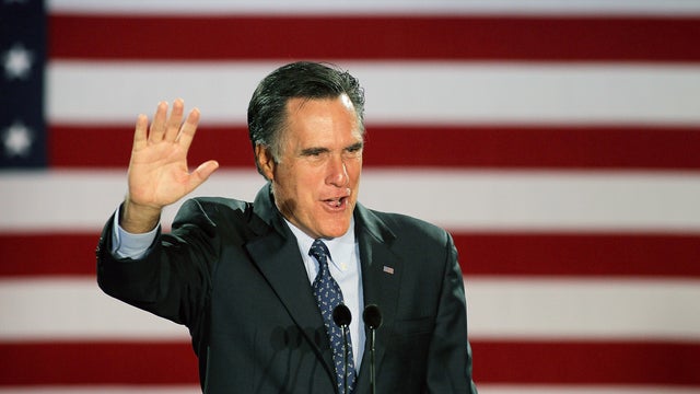 Massachusetts Governor Mitt Romney 