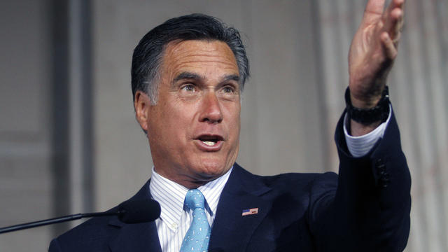  Mitt Romney speaks during the Tri-State Tax Day Tea Summit 