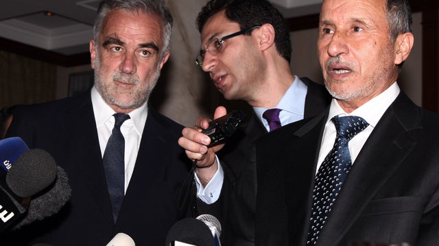 Mustafa Abdel Jalil, Luis Moreno-Ocampo, Libya 