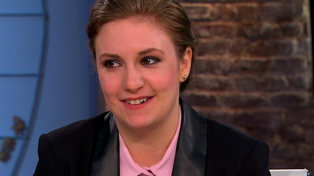 Lena Dunham on "CBS This Morning." 