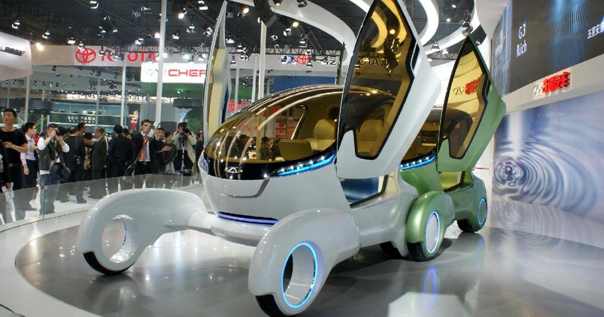 High-tech rides at Beijing Auto Show 2012