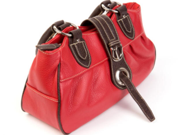 Shopping &amp; Style Purses, Red Handbag 