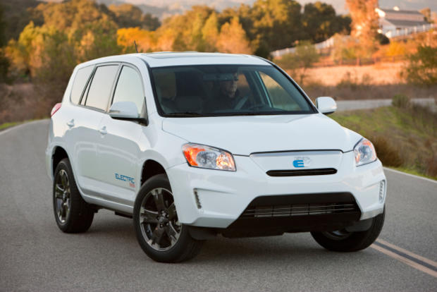 The RAV4 EV, coming to the U.S. this year. 