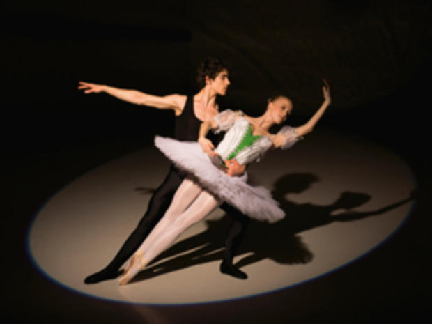 Ballet Dancers on Stage 