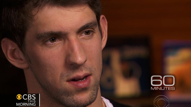 Michael Phelps speaks to "60 Minutes." 