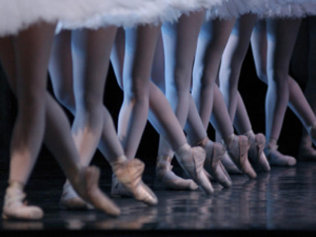 Ballet Dancers on Stage 