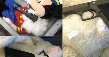 TSA agent spots gun parts hidden in toy animals CBS News