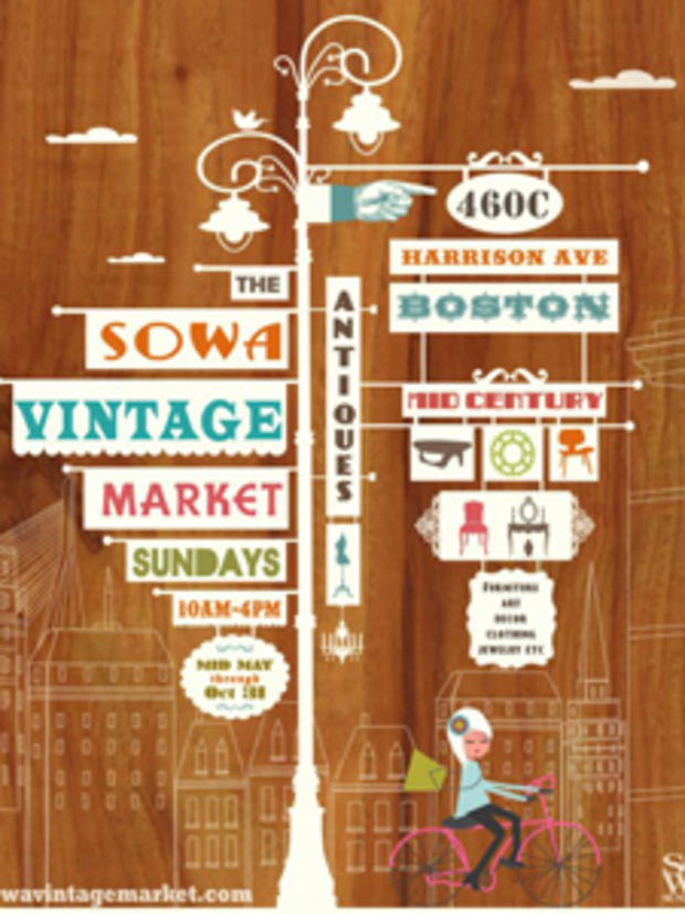 Shopping &amp; Style Vintage, SoWa Vintage Market 