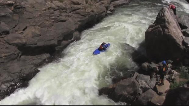 Kayaking In Clear Creek Canyon 