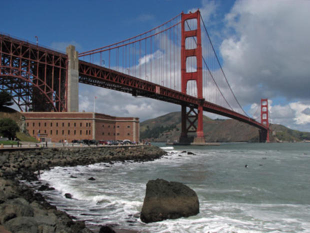 Fort Point and Golden Gate Bridge 