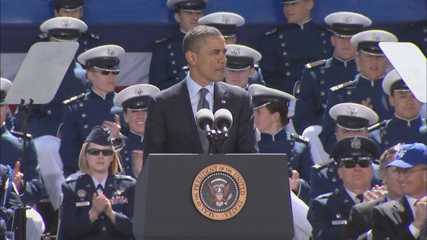 President Barack Obama Speaks At Air Force Academy Graduation 
