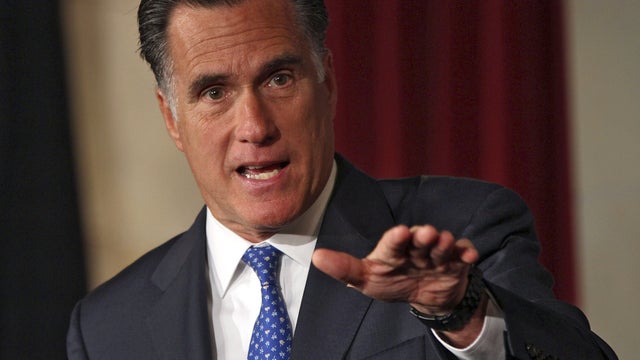  Mitt Romney addresses the Latino Coalition's 2012 