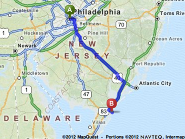 Philly to Sea Isle 