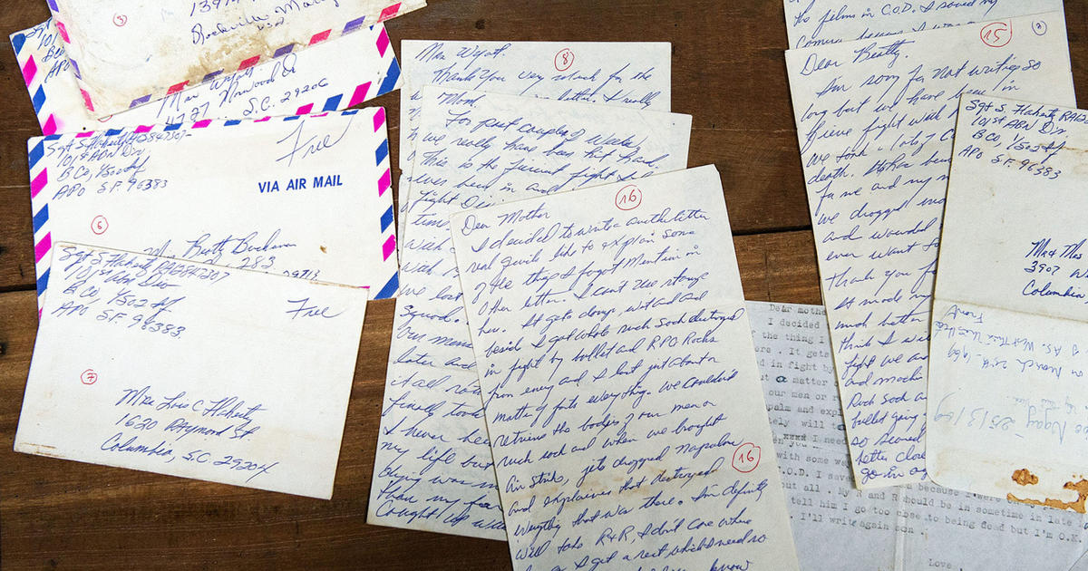 U.S. GI's letters offer window into war - CBS News