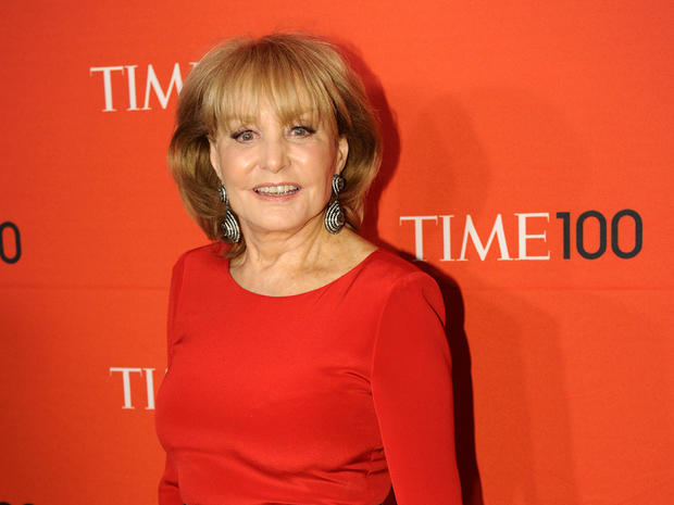 Barbara Walters attends the Time 100 Gala at Jazz at Lincoln Center April 24, 2012, in New York. 