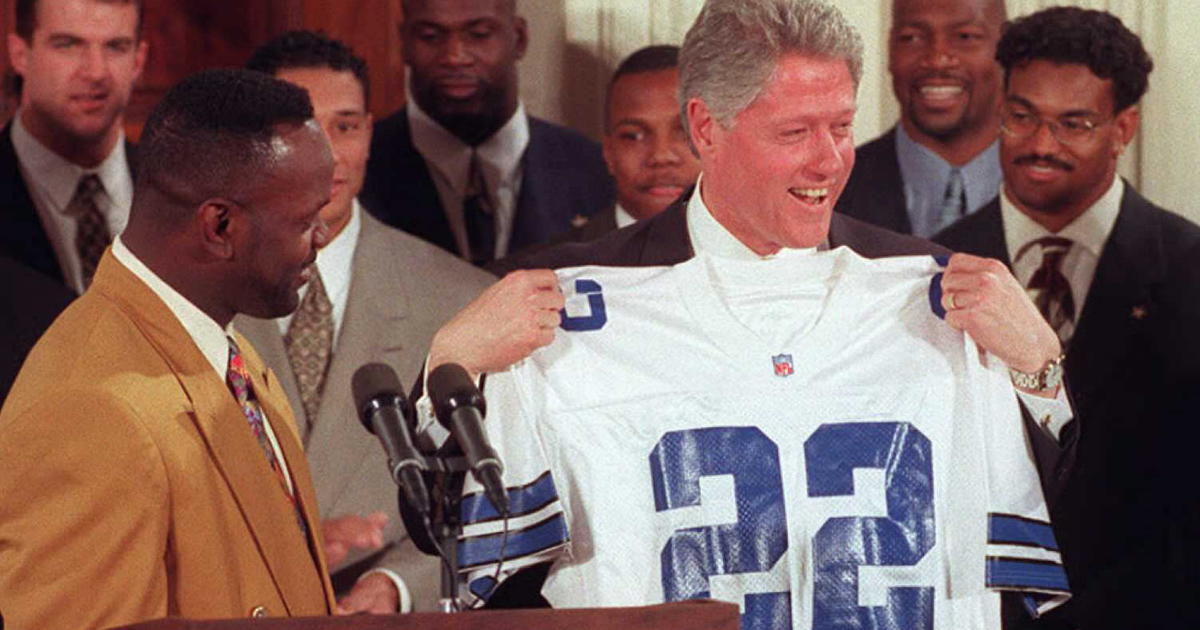 Super Bowl champs at the White House