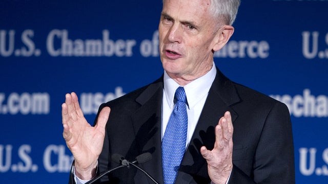 U.S. Commerce Secretary John Bryson speaks during a luncheon at the U.S. Chamber of Commerce in Washington Dec. 13, 2011. 