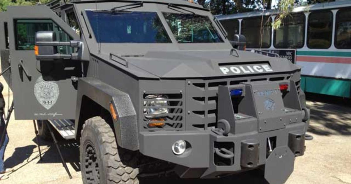 Stockton Police Armed With New $300,000 SWAT Vehicle - CBS Sacramento