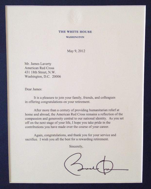 Red Cross Obama Letter 