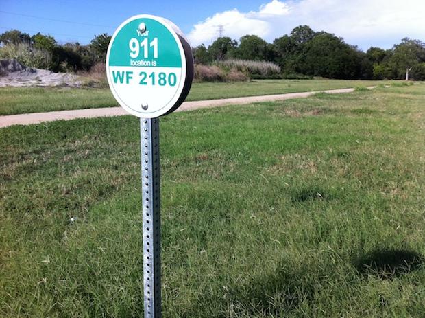 Fort Worth Trail Marker 