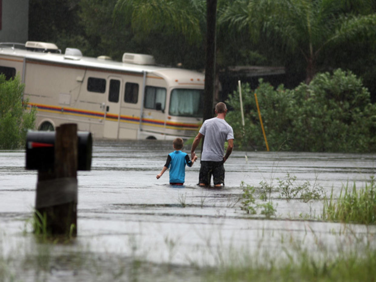 Tropical Storm Debby makes landfall on Fla. coast CBS News