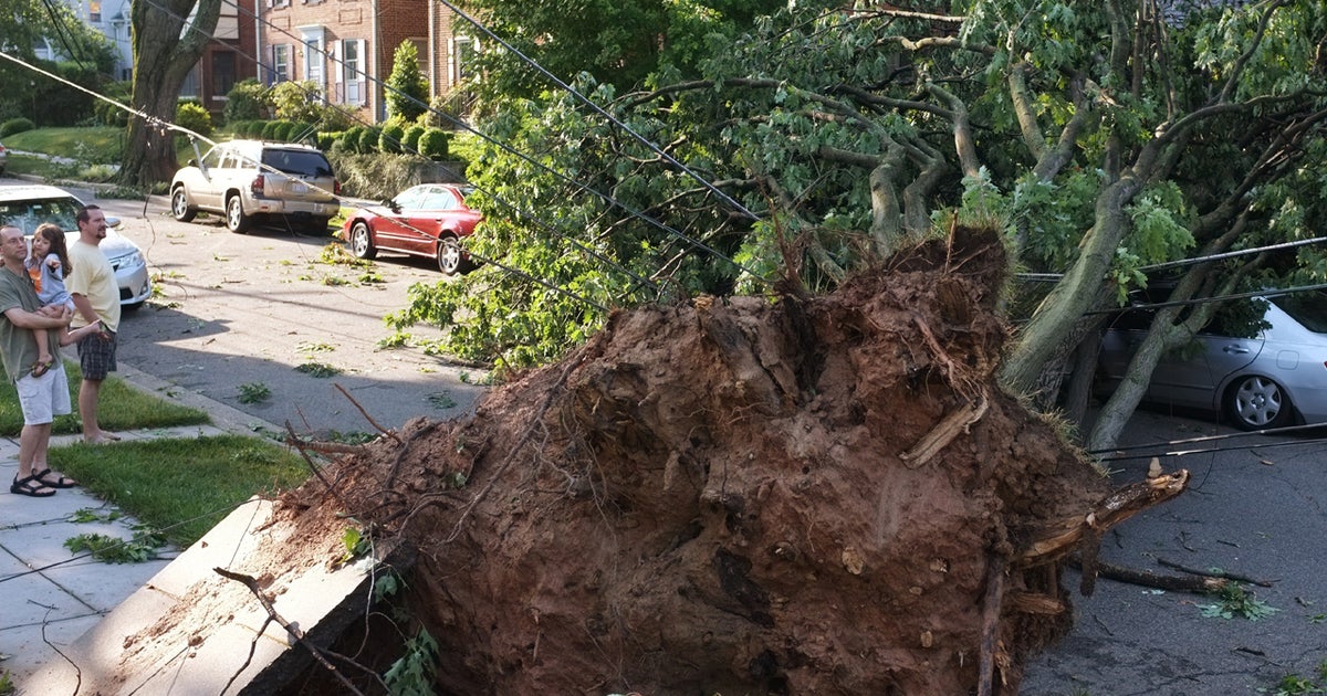 Storms knock out power to 2M in eastern U.S. - CBS News