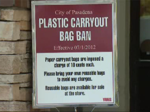 Plastic Bag Ban Pasadena 