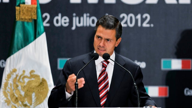 Mexico's new president inherits raging drug war 