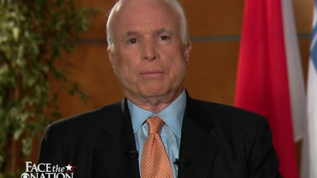 McCain: Arm rebels in Syria 