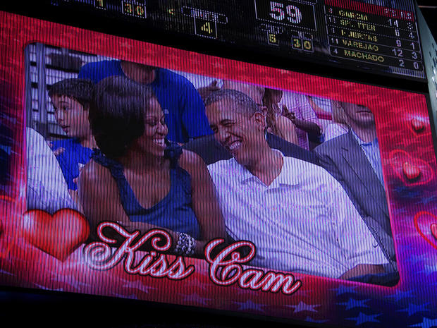 President Obama and his wife 