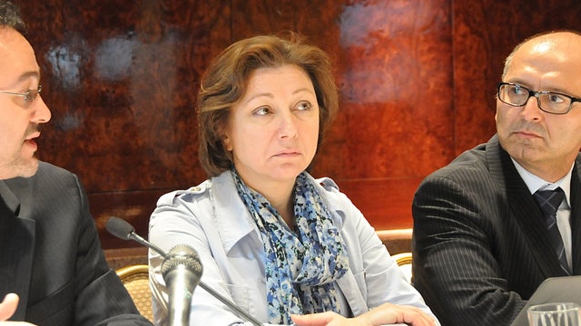 Syrian National Council, Khalid Saleh, Bassma Kodmani, George Netto 