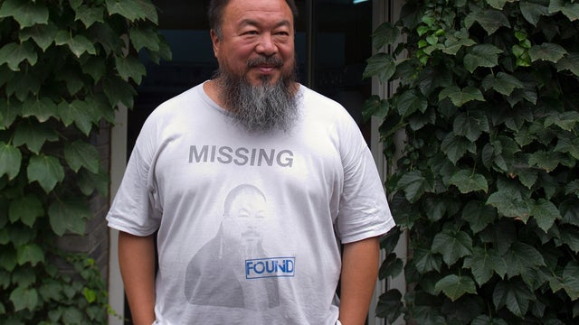 Chinese artist Ai Weiwei  