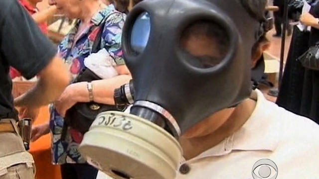israel, gas mask 