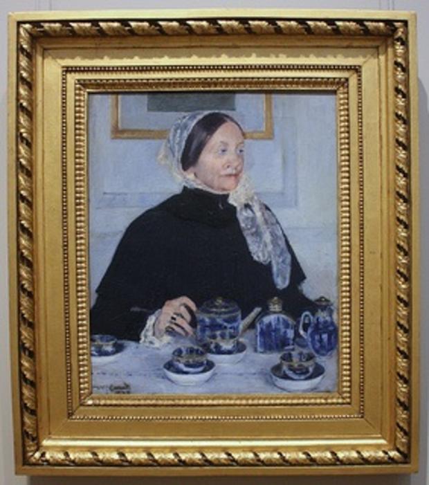 Lady at the Tea Table 