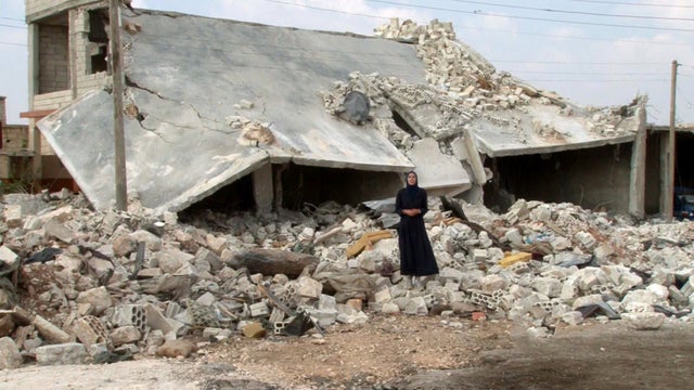 A look at the damage from inside Syria 
