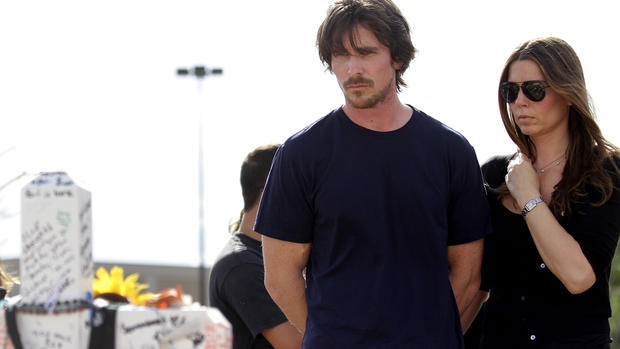 Christian Bale visits Aurora  