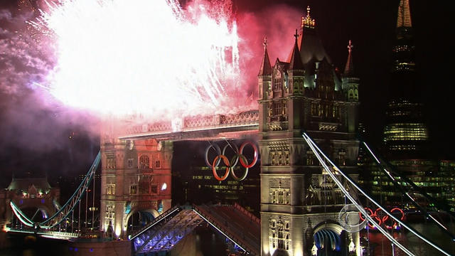 London rings in Olympic Games 