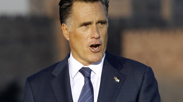 Romney promises support for Israel, sends message to Iran 