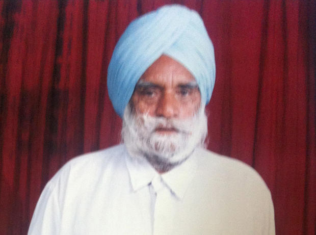 Suveg Singh Khattra, 84, was among the dead in Sunday's shooting at a Sikh temple in Oak Creek, Wis, relatives said. 