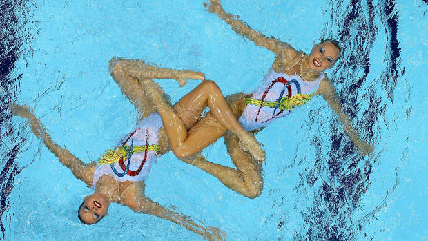 London Olympics: Synchronized Swimming 